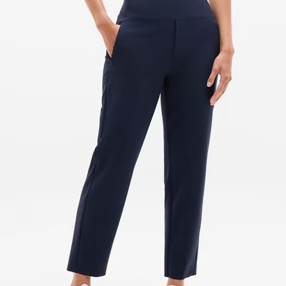 Athleta Endless High Rise Pant Navy 8